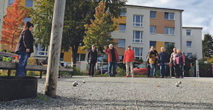 Präzisionssport: Boule